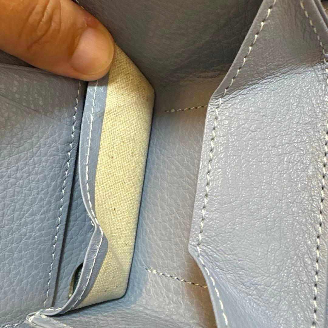 Ense（アンサ）　レディース　コンパクト財布　ブルー