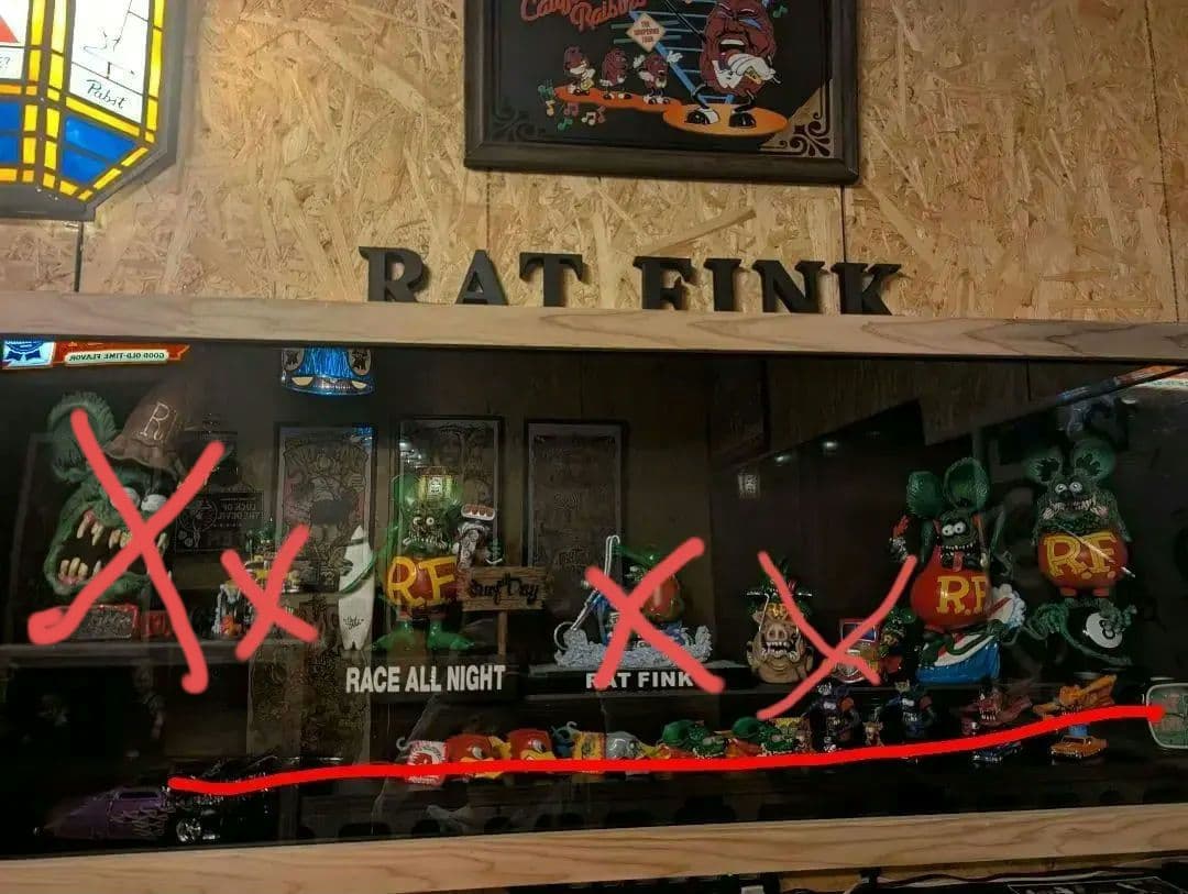 J　ラットフィンク　3体セット！