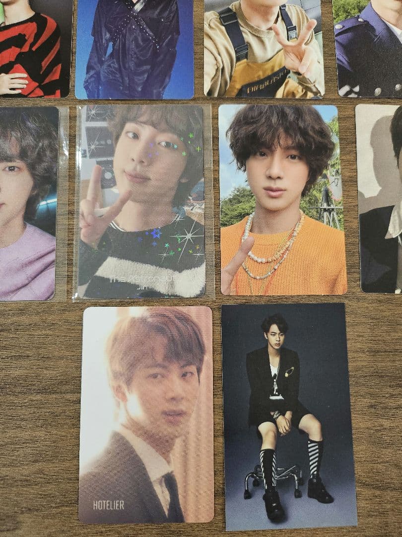 BTS ジン JIN  ヨーロッパ トレカ フォトカード ホログラム 特典