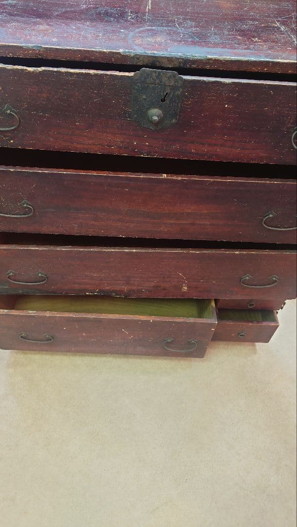 アンティーク箪笥（ブラウン）