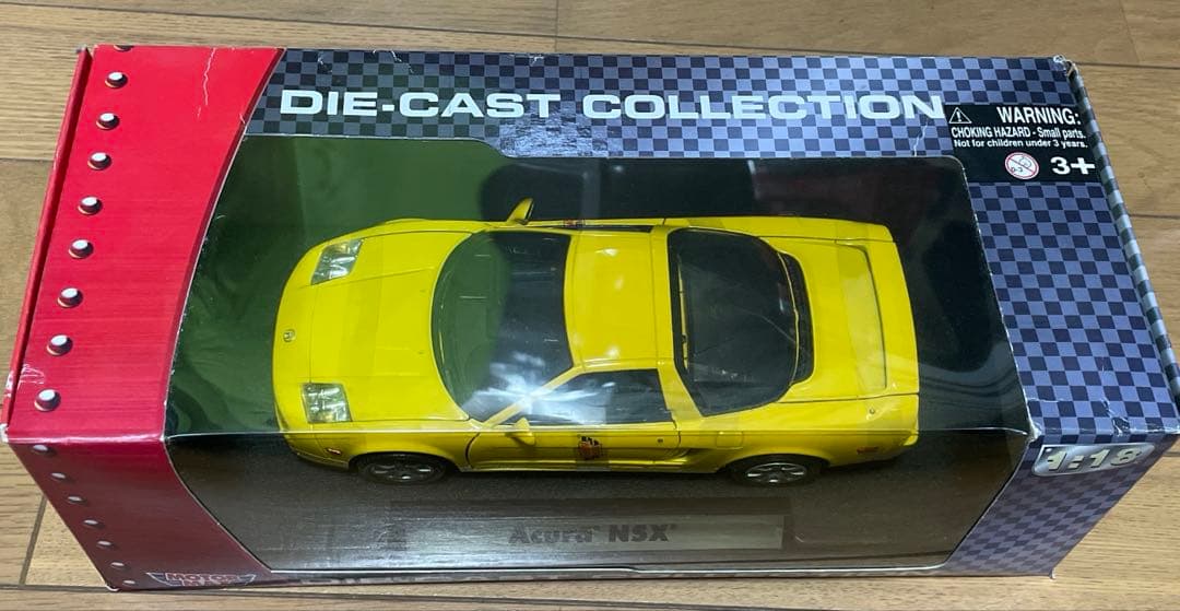 Acura nsx ミニカー　1:18 motormax
