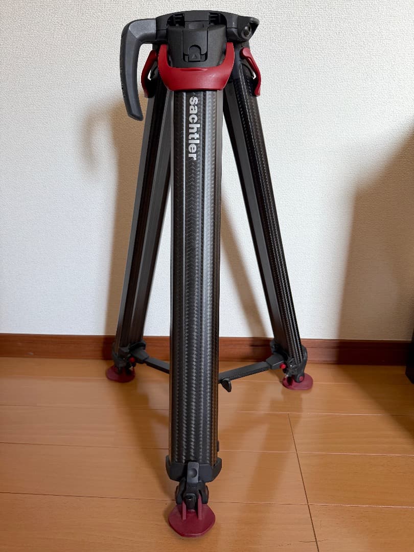 Sachtler Flowtech 75 カーボン三脚 ミッドスプレッダー
