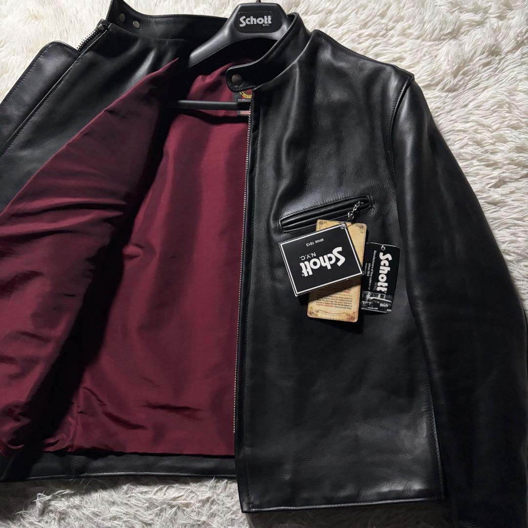 【2点おまとめ】schott ライダースジャケット　641xx #7009 44