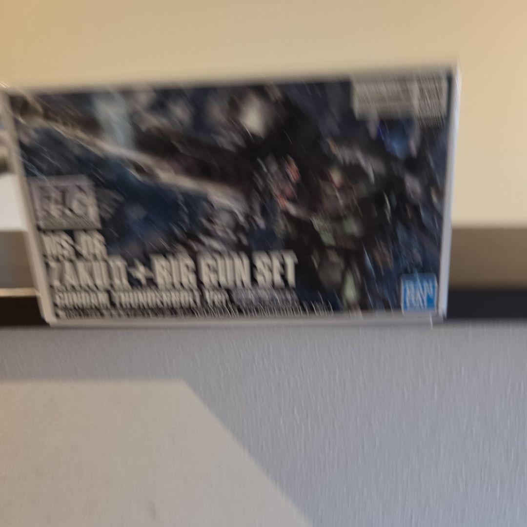 ZAKU II + BIG GUNサンダーボルト　ビッグガン　ザク2