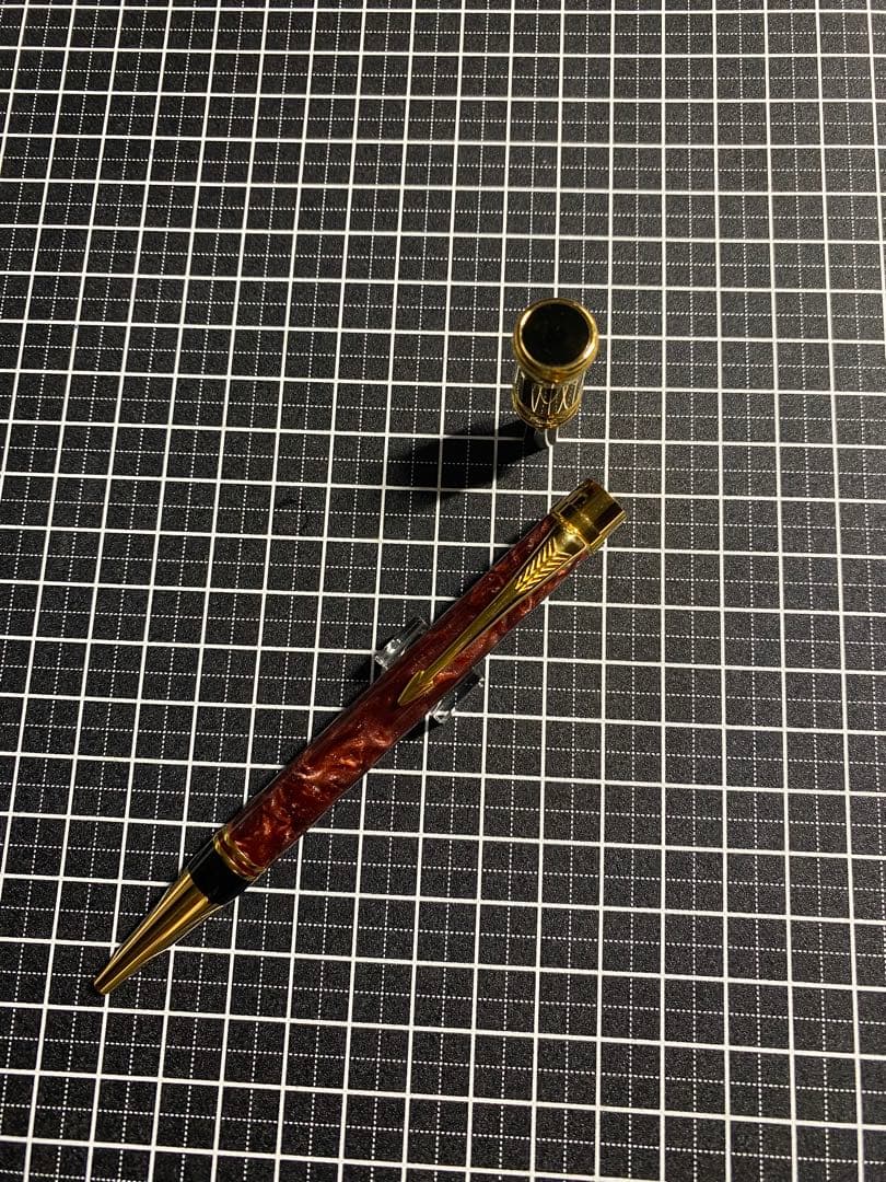 PARKER Duofold Marble Red ボールペン