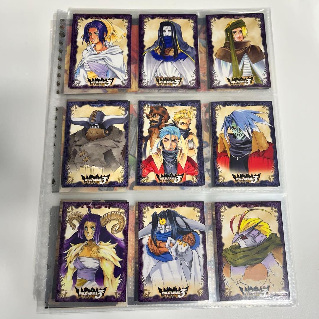 ワイルドアームズ3 WILDARMSトレーディングカード 全99種 フルコンプ