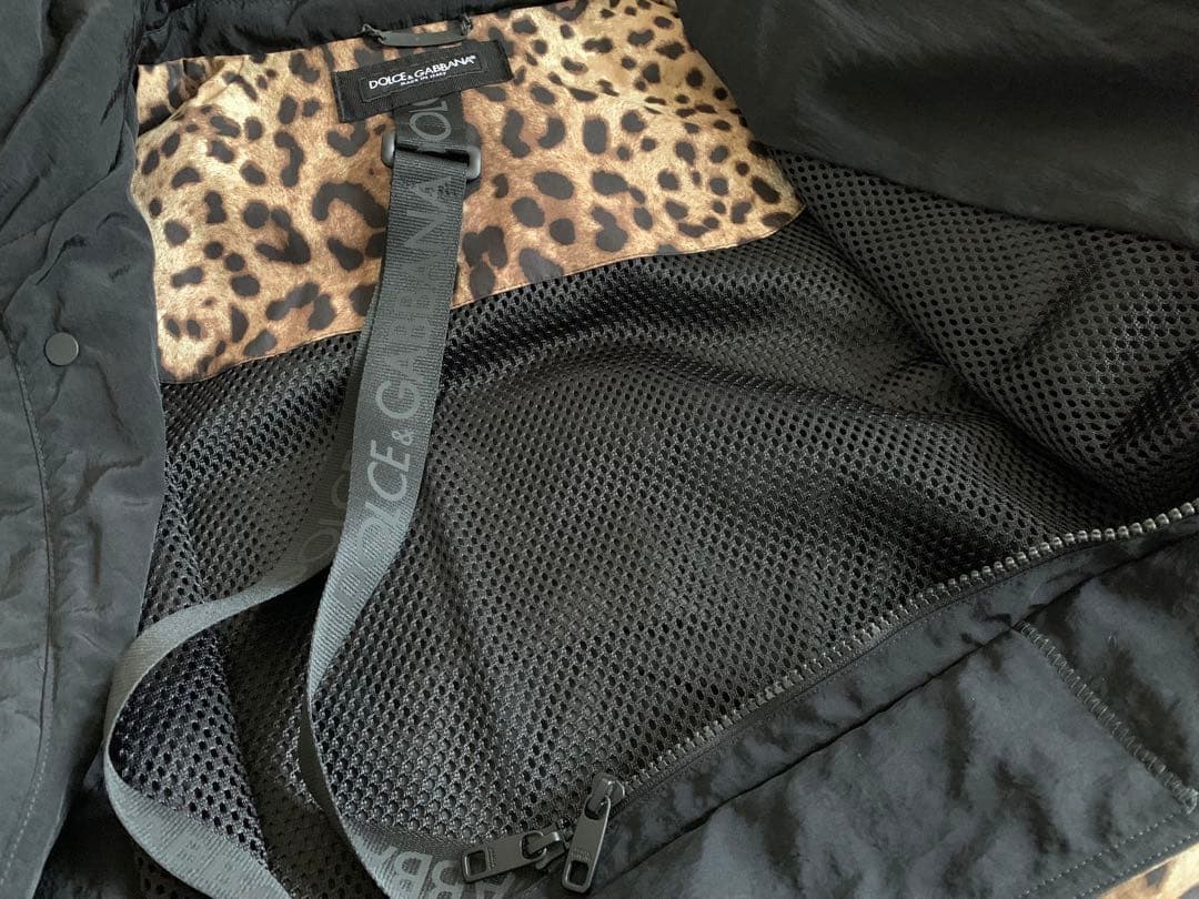 ドルチェ&ガッバーナ レオパード ブルゾン ボンバー ジャケット