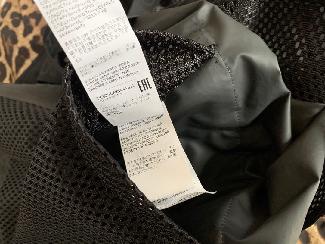 ドルチェ&ガッバーナ レオパード ブルゾン ボンバー ジャケット