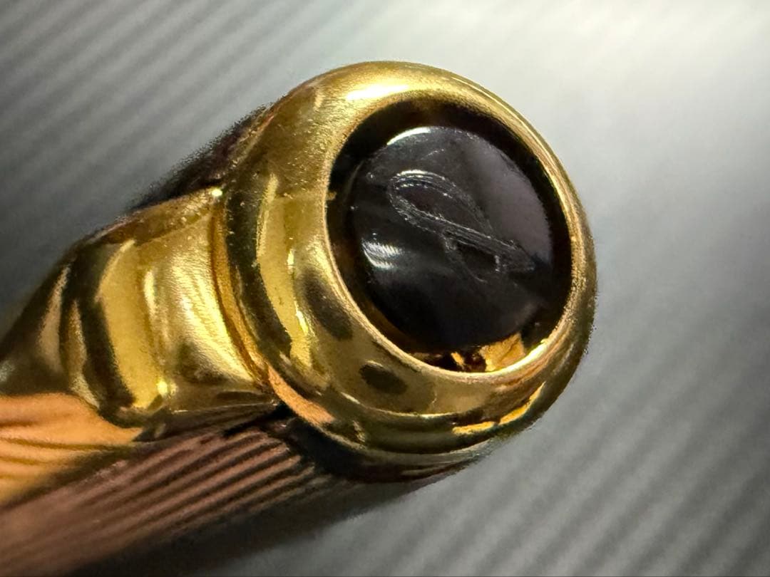 未使用に近い パーカー ソネット プレミアムチョコレート F 細字 万年筆