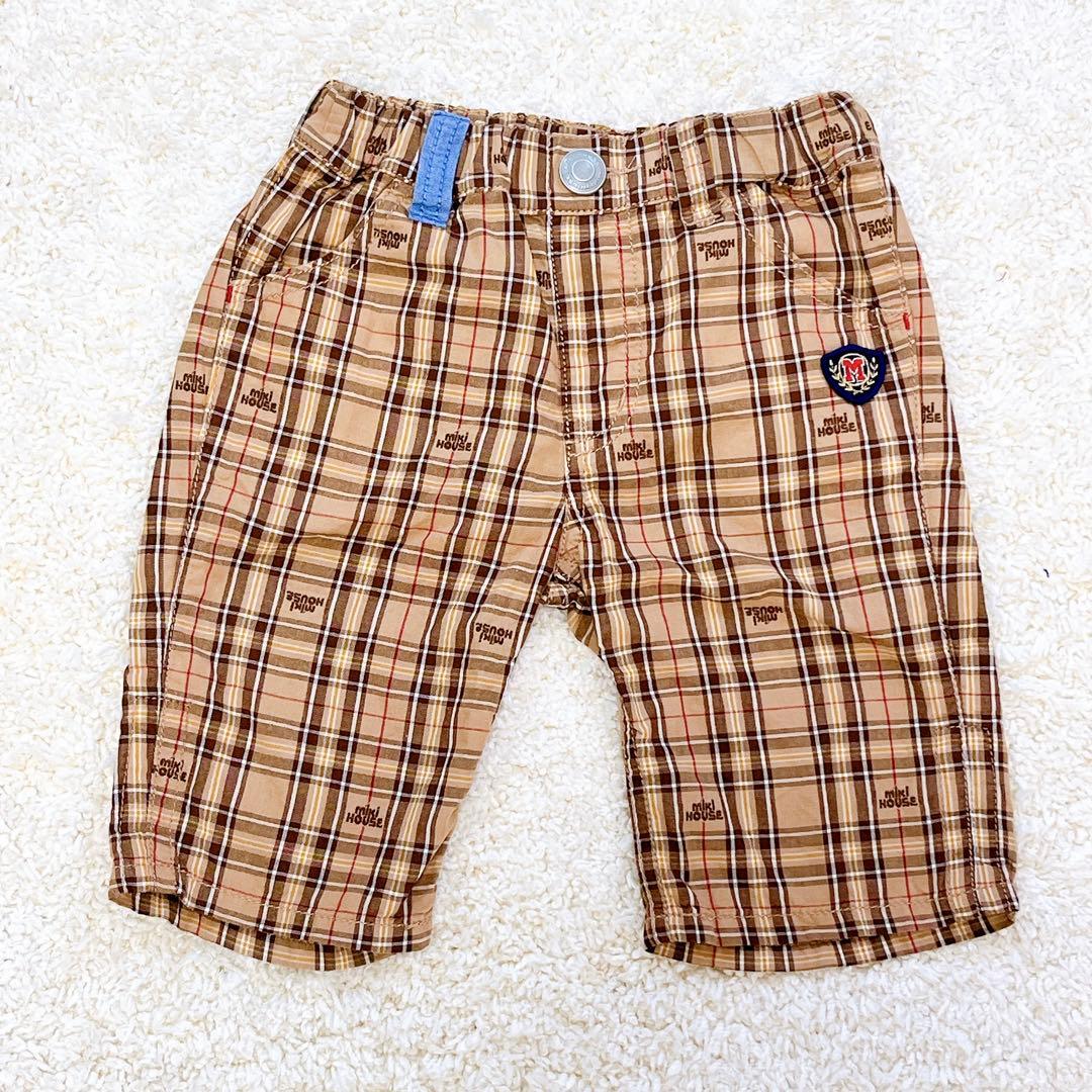 mikiHOUSE ミキハウス 半袖Tシャツ ６分丈パンツ 90 日本製