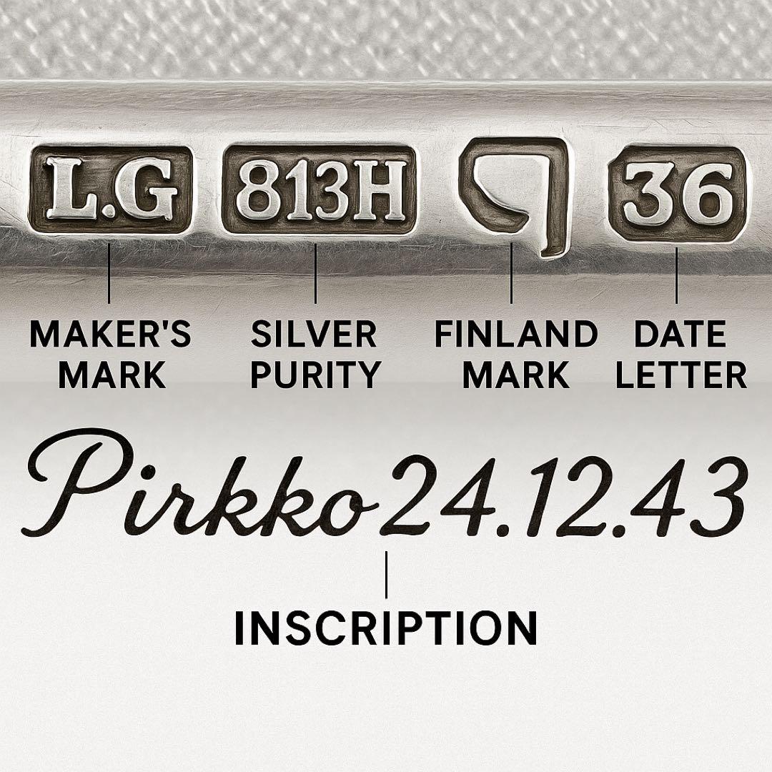 【ヴィンテージ】フィンランド製メカニカルペン　(1.18mm/4B芯15本付)