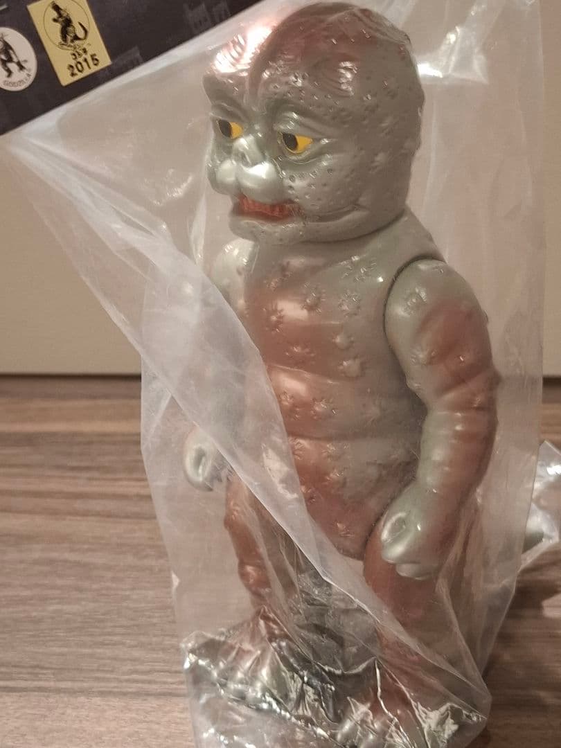 M1号 ミニラ 新品未開封品 グレー成型 ソフビ