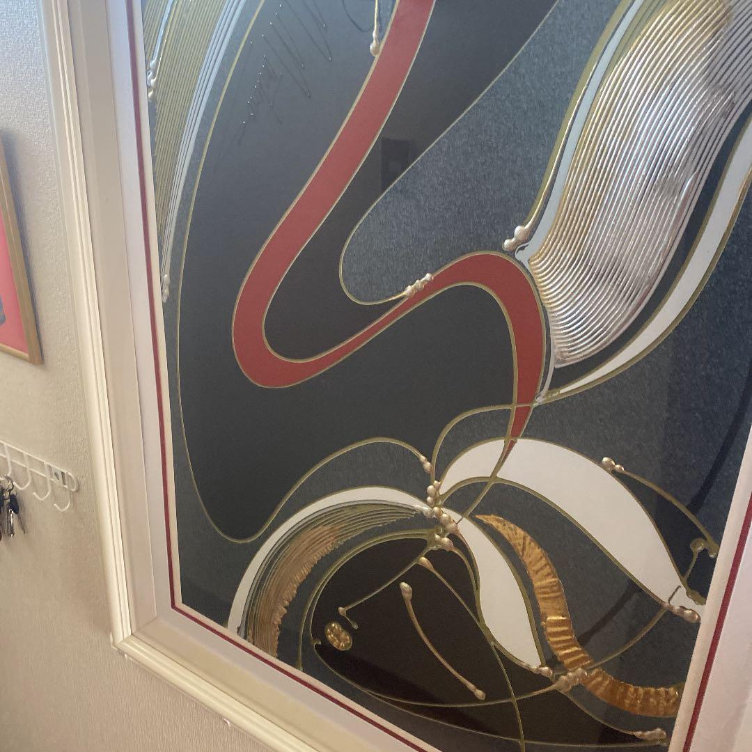 絵画版画油絵★マーティロ・マヌキアンResurgent Flight復活飛行