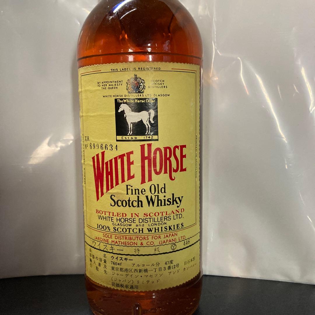 ホワイトホース スコッチウイスキー 760ml 43% 干支ボトル　特級表記