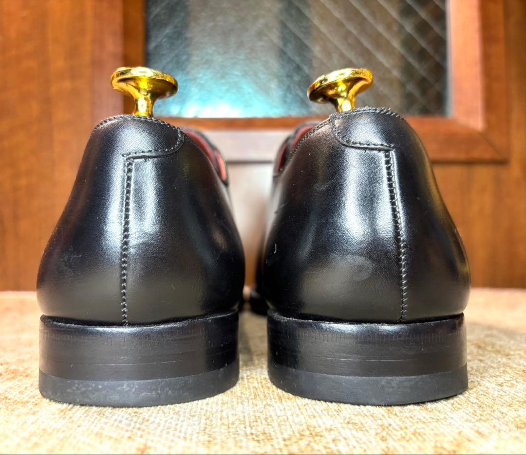 美品　MAGNANNI ホールカット　オパンケ　EU39 黒　本革