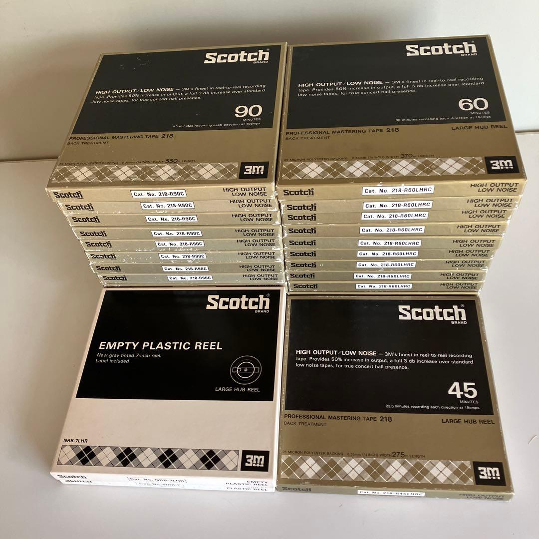 7号プラリール録音済オープンテープ21本＋オマケ空リール2本(その2)