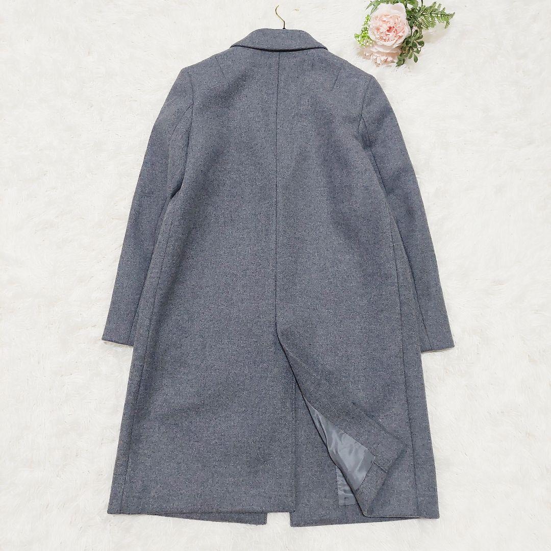 美品 23区 ウール チェスターコート Bellandi イタリア生地 40