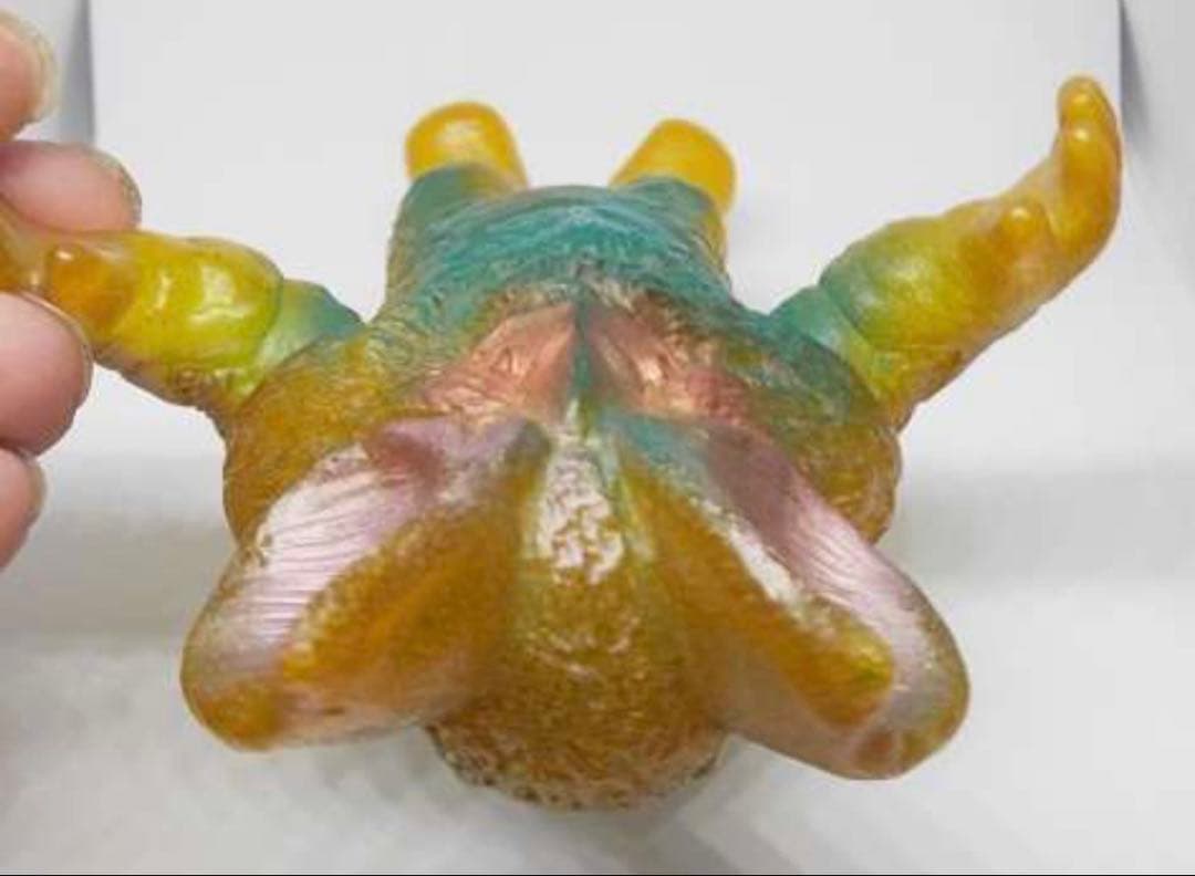 当時物　ロッテ イカルス星人 ウルトラセブン 怪獣ソフビ キングザウルス