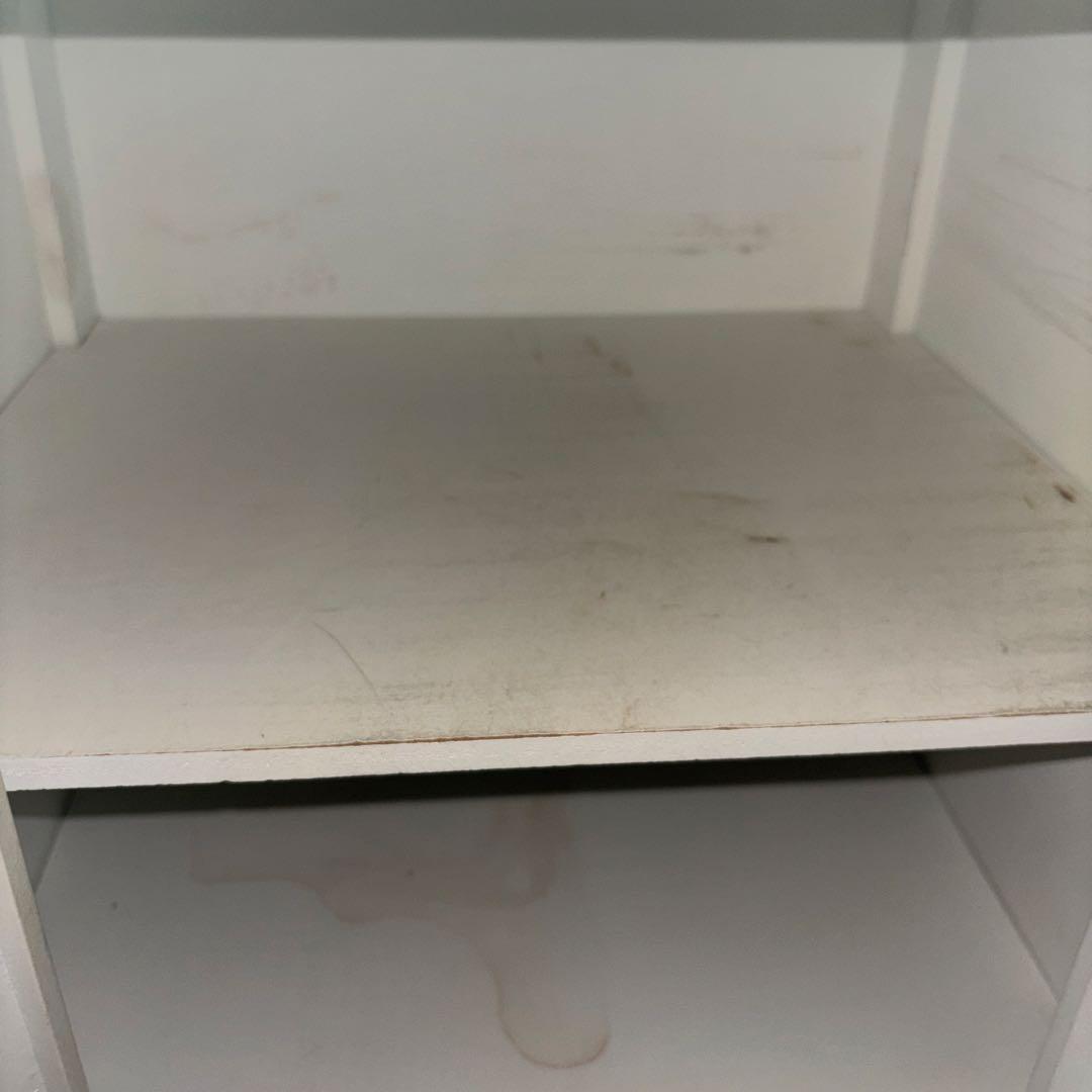 薔薇　キャビネット　サイドボード　白家具　猫足　アンティーク調　たのメル便可能