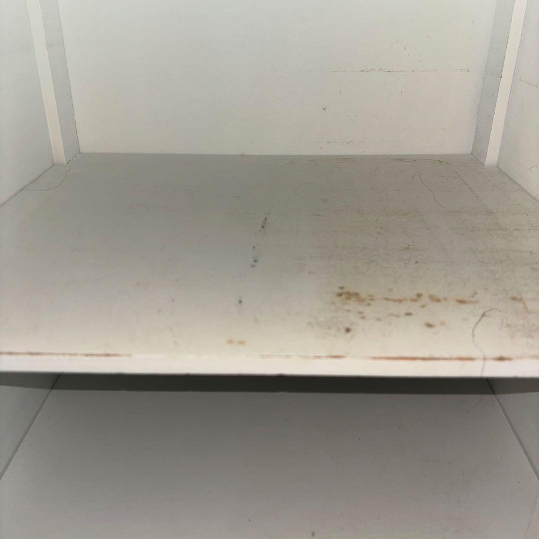 薔薇　キャビネット　サイドボード　白家具　猫足　アンティーク調　たのメル便可能