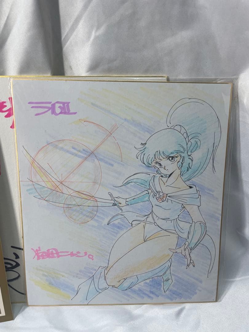 M*S様 くりぃむレモン チラシ大量 & 声優 製作陣 直筆サイン色紙