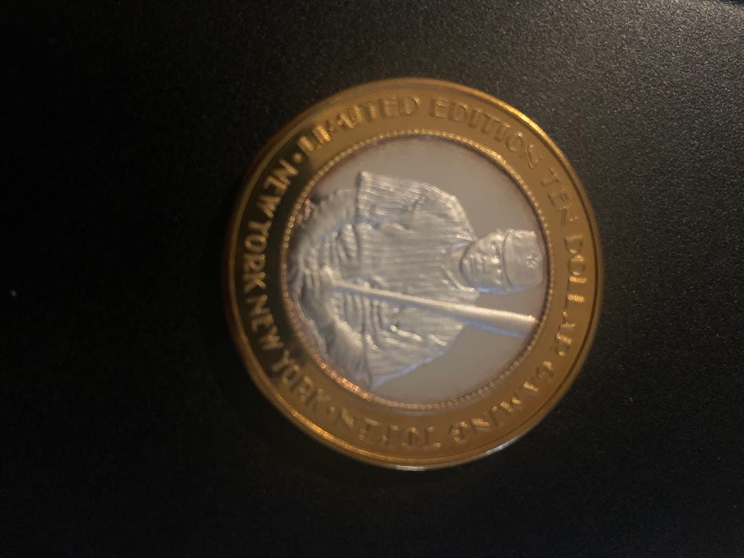 超希少　純銀99.9%限定版ニューヨークカジノ 記念