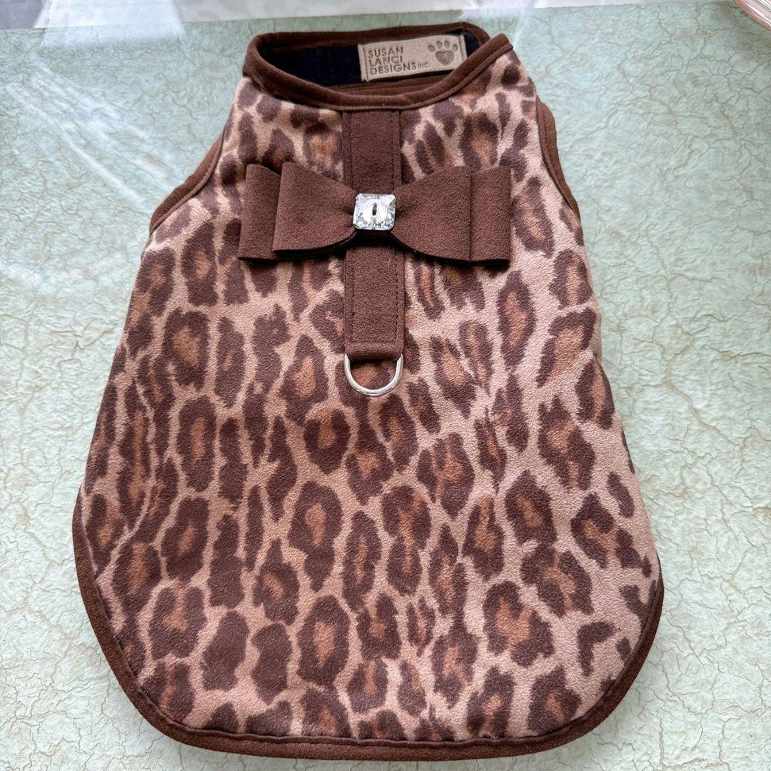 SUSAN LANCI スーザンランシー　ヒョウ柄　ストーン　ハーネス