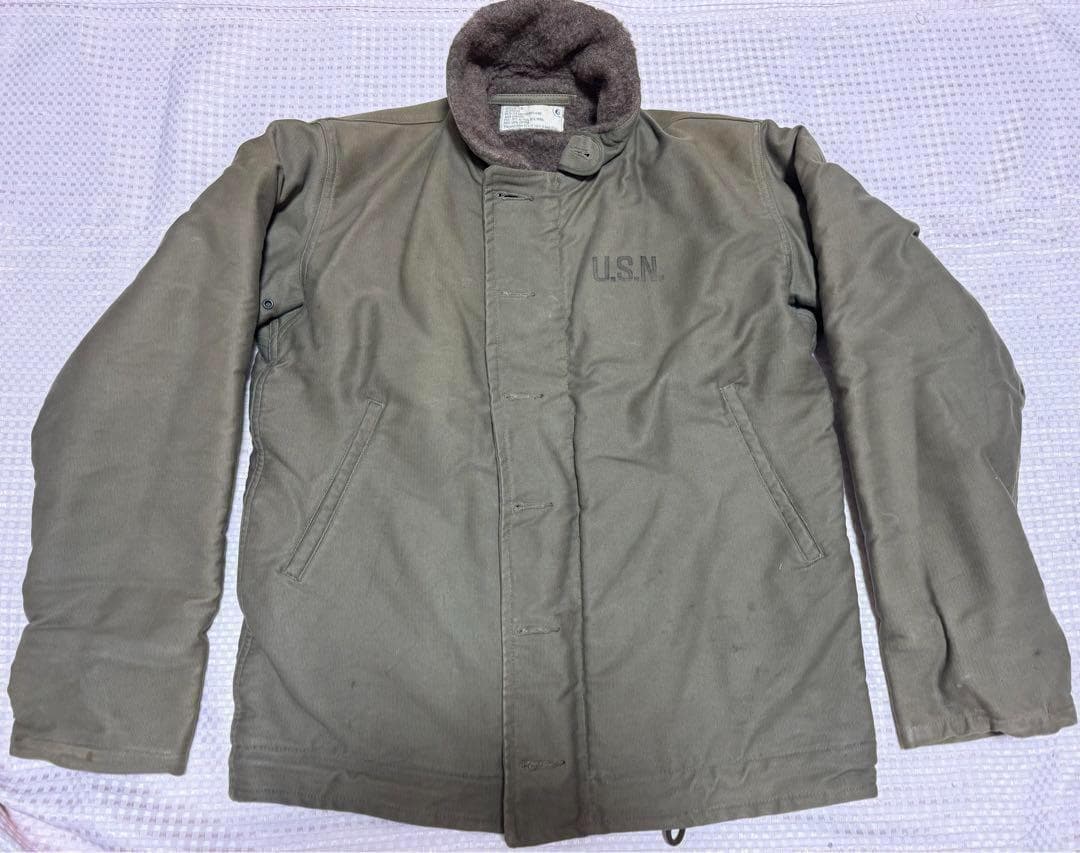 米軍 実物 N-1 デッキジャケット