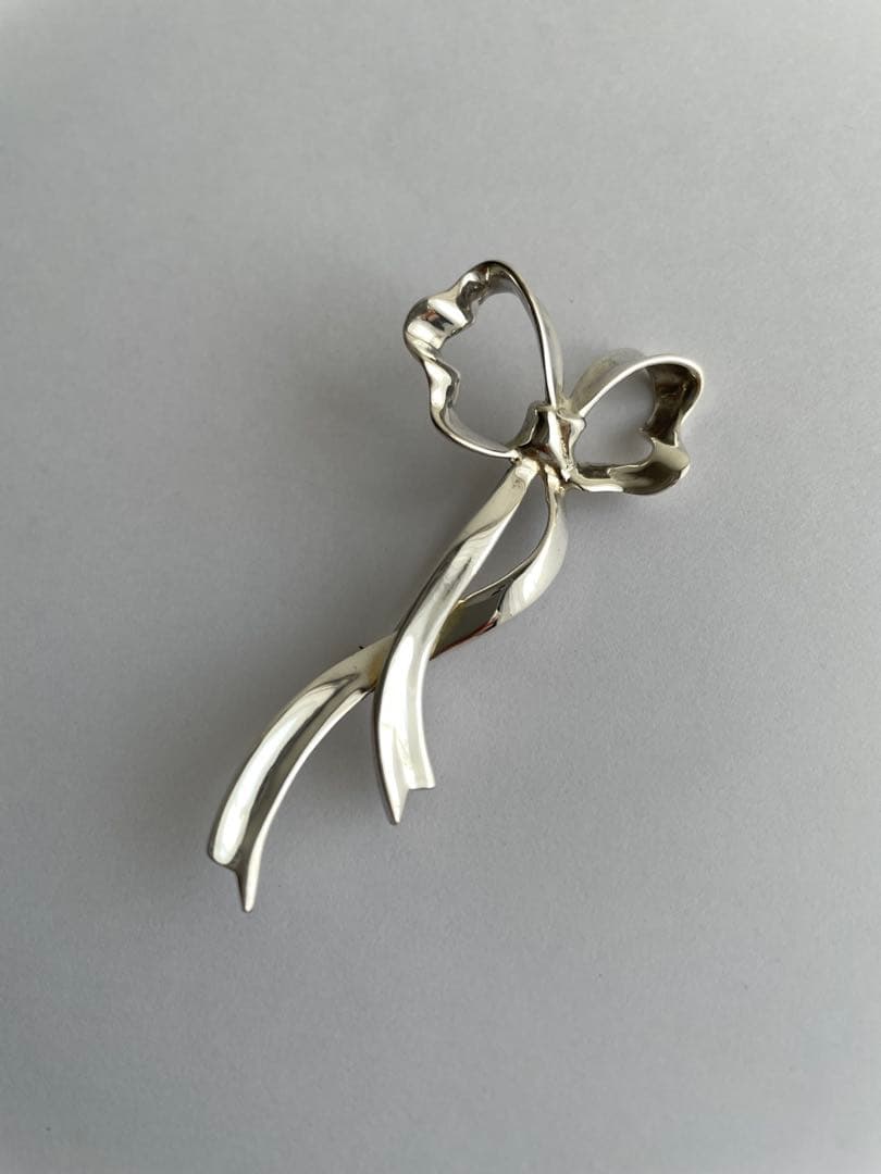 Tiffany&Co. (ティファニー) Sv925 リボンブローチ 6g