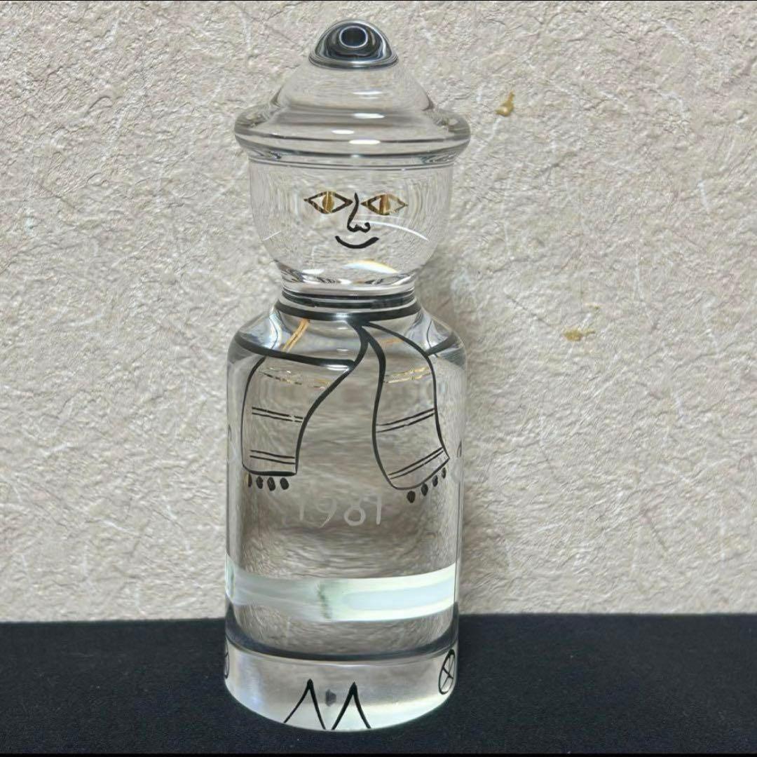 スウェーデン　ヴィンテージ　コスタボダ　スキーヤー　1981年　限定　ファミリー