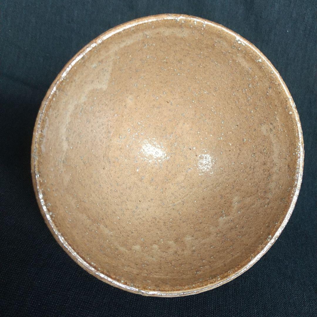 萩焼　十三代新庄寒山　茶碗　共箱・共布・栞付き　長期保管品