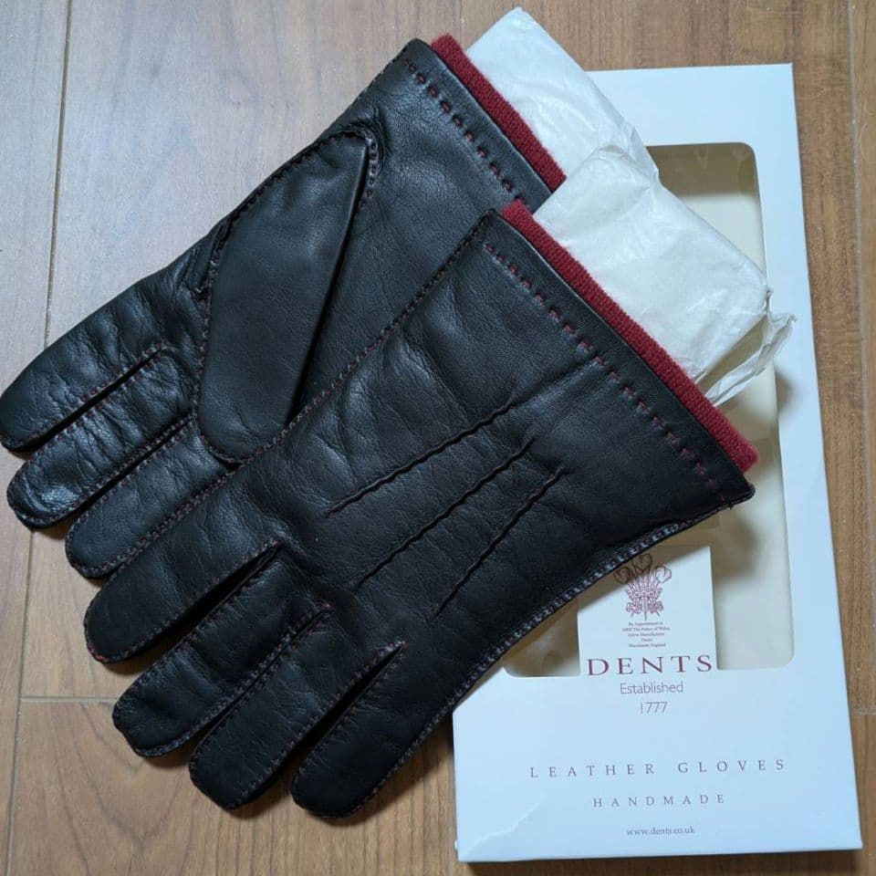 DENTS デンツ ヘアシープグローブ カシミヤ　手袋　007 ジェームズボンド