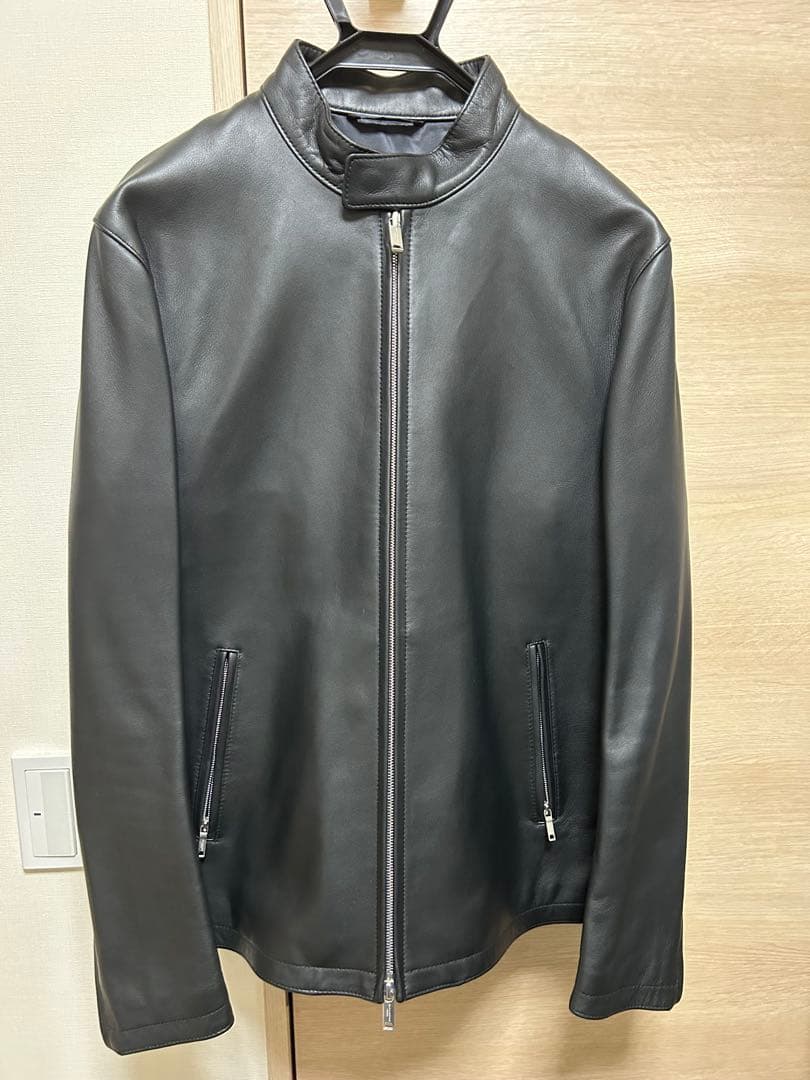 Mackintosh London ブラック レザー シングルライダース