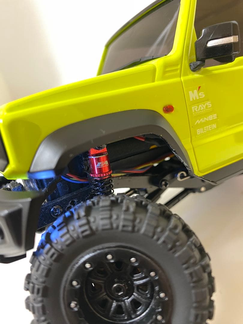 ミニッツ4x4 Suzuki Jimny Sierra ラジコンカー LED付き