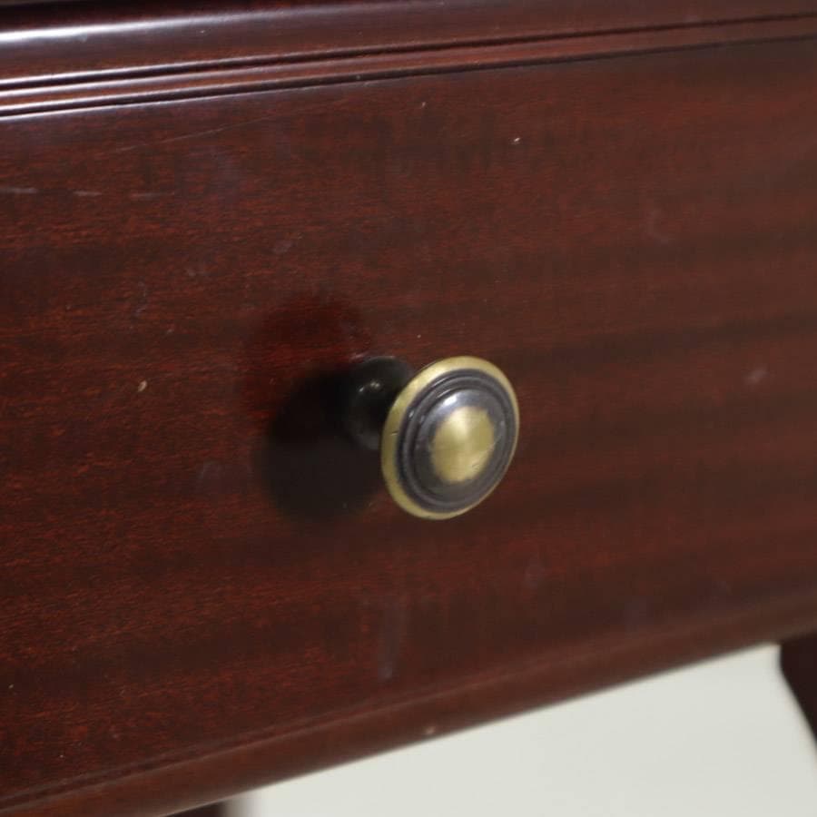 値下IDC大塚取扱 東海家具 アンティーク調 マホガニー 猫脚 コンソール 花台