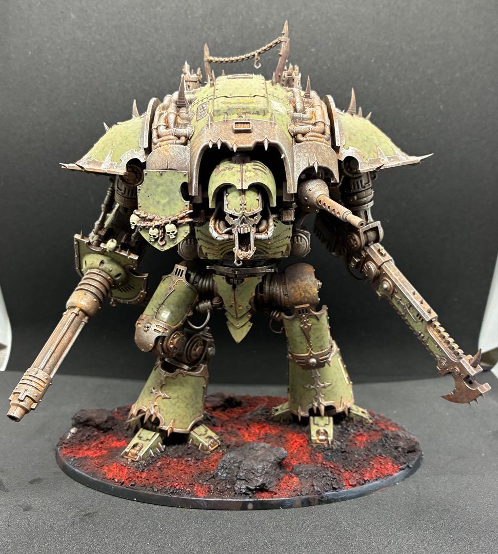 ★塗装済み美品★ ウォーハンマーWarhammer Chaos Knight