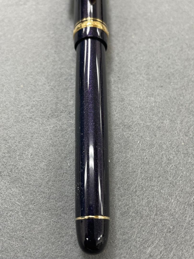 【未使用】パイロット万年筆　カスタム74 ラメバイオレット　セット　限定品
