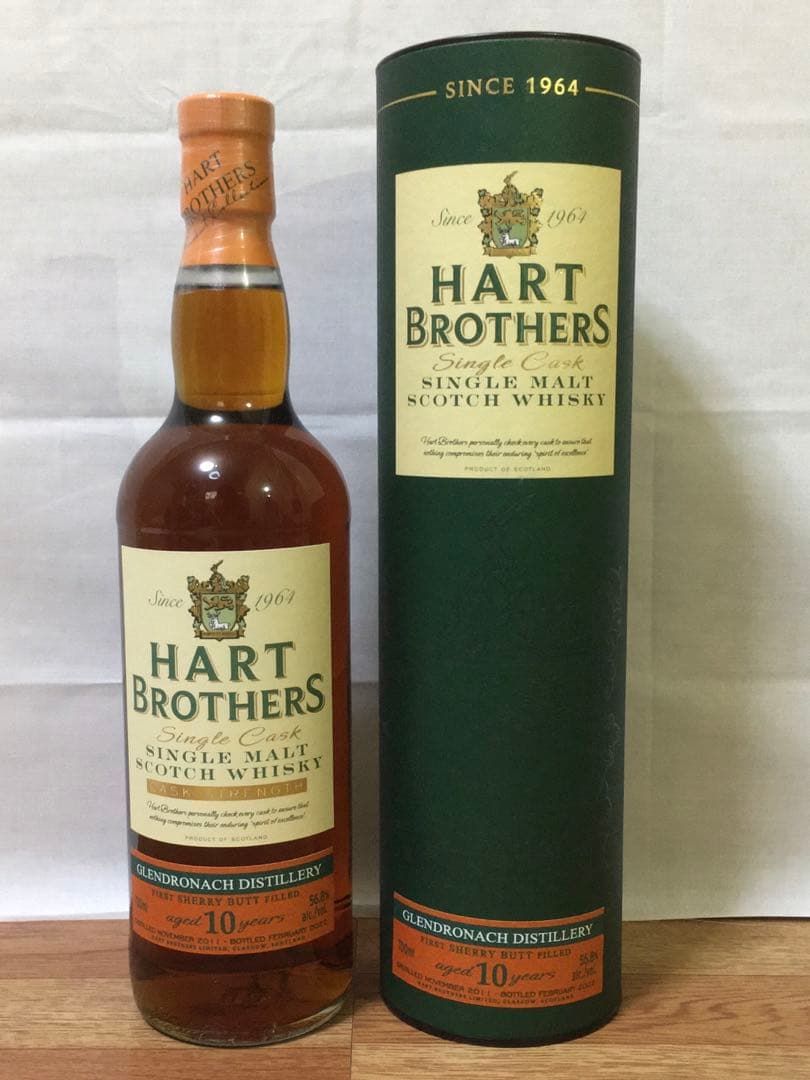 ハートブラザーズ グレンドロナック10年 1stフィルシェリーバット 限定品
