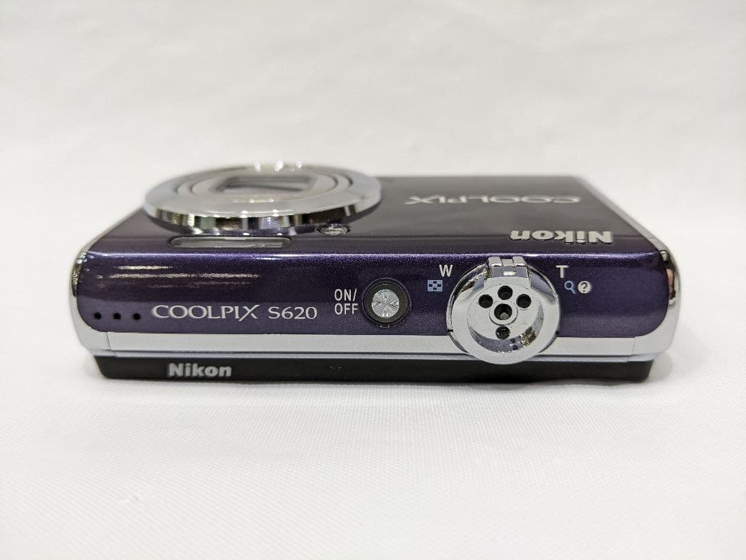 通電未確認品 Nikon COOLPIX S620 パープル デジタルカメラ