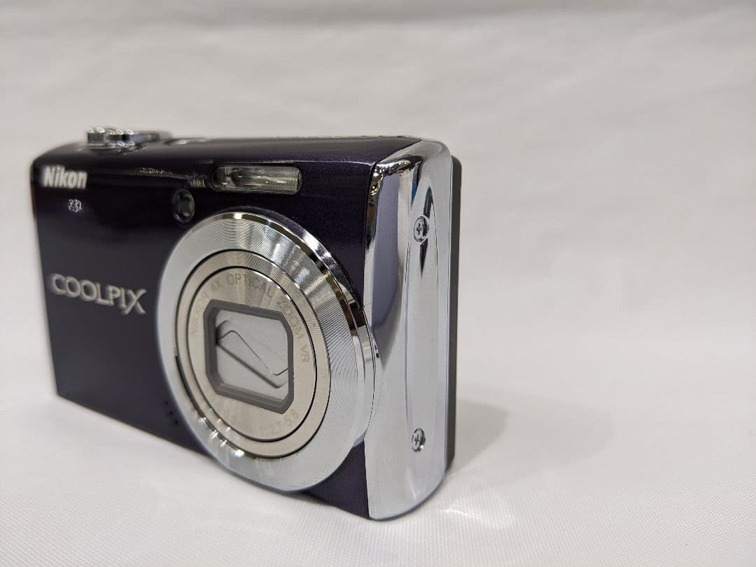通電未確認品 Nikon COOLPIX S620 パープル デジタルカメラ