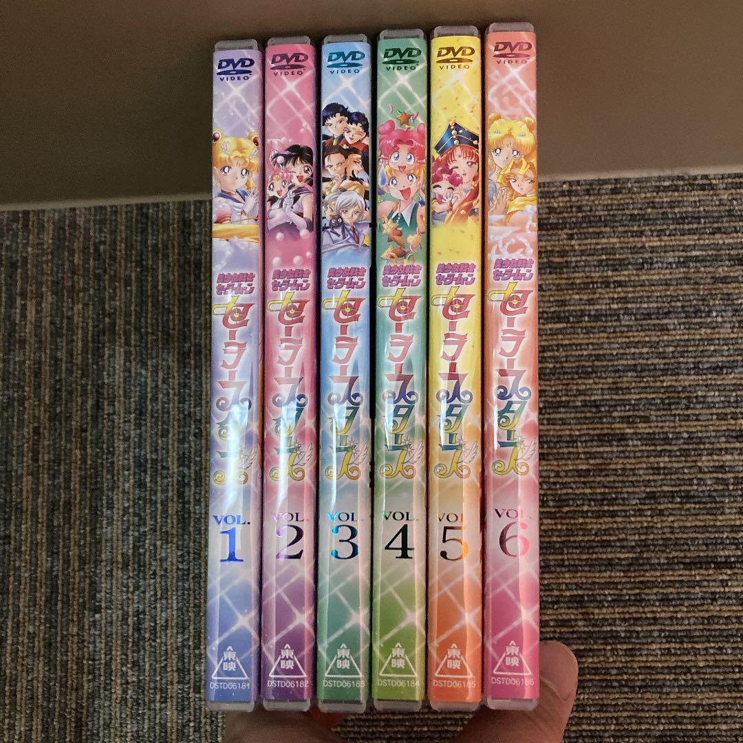 美少女戦士セーラームーンスターズ　全6巻　ＤＶＤ　格安