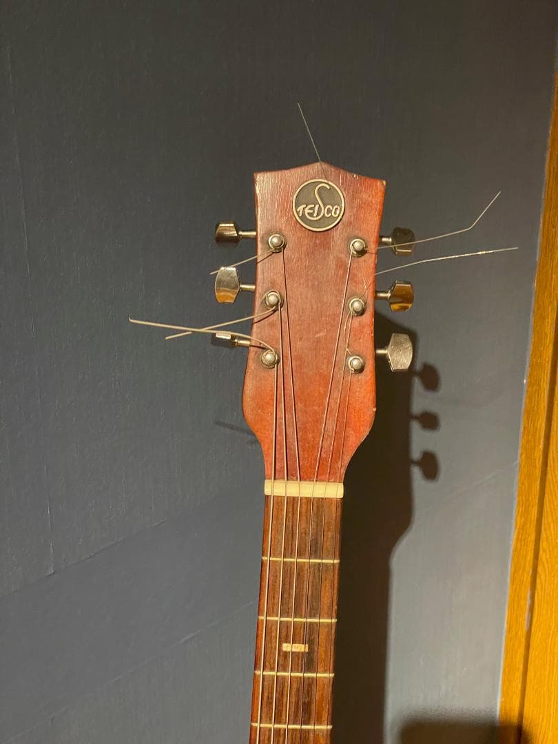 TEISCO フルアコースティックエレキギター　ノイズ多めジャンク【最終価格】