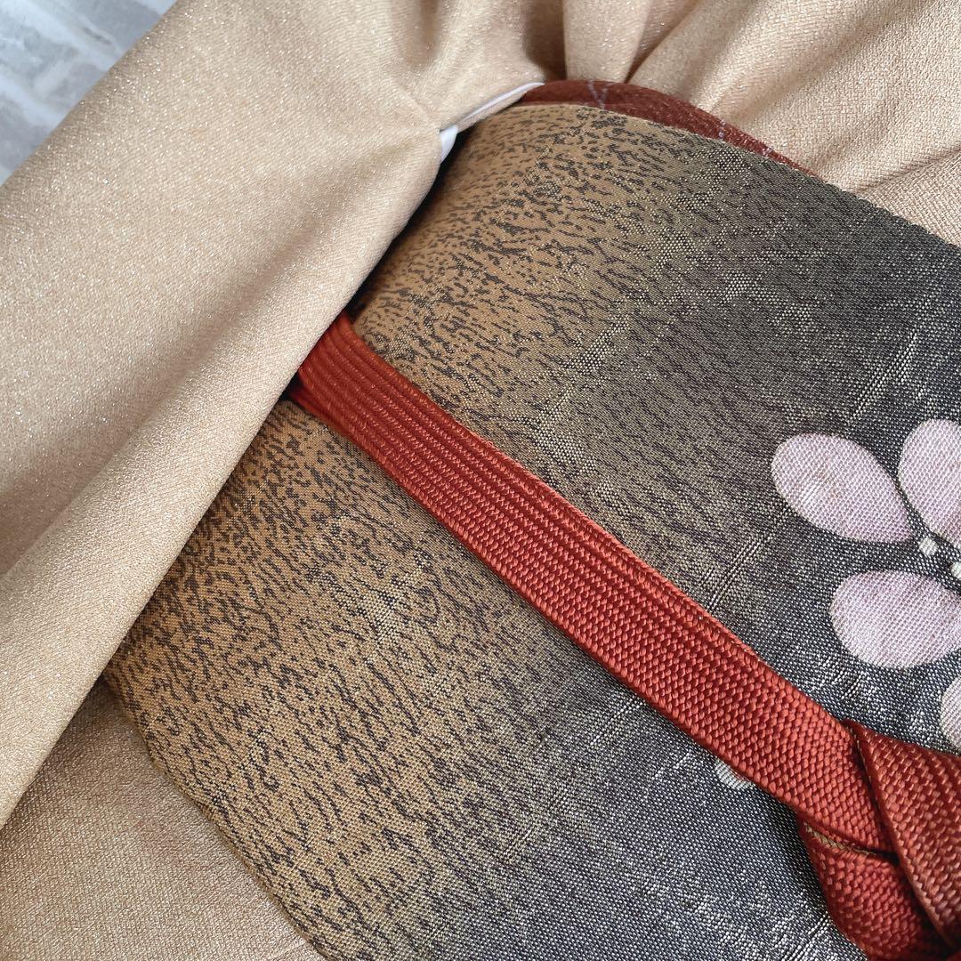 訪問着　フルセット　辻ヶ花　銀通し　落款　着物　H8