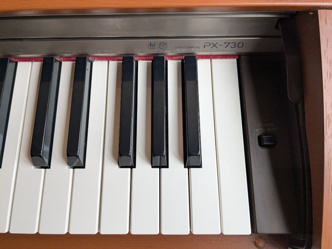【ジャンク品】CASIO Privia PX-730CY 88鍵 電子ピアノ