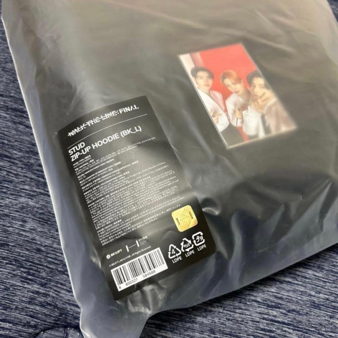 ENHYPEN WALK THE LINE FINAL ジップアップフーディ L