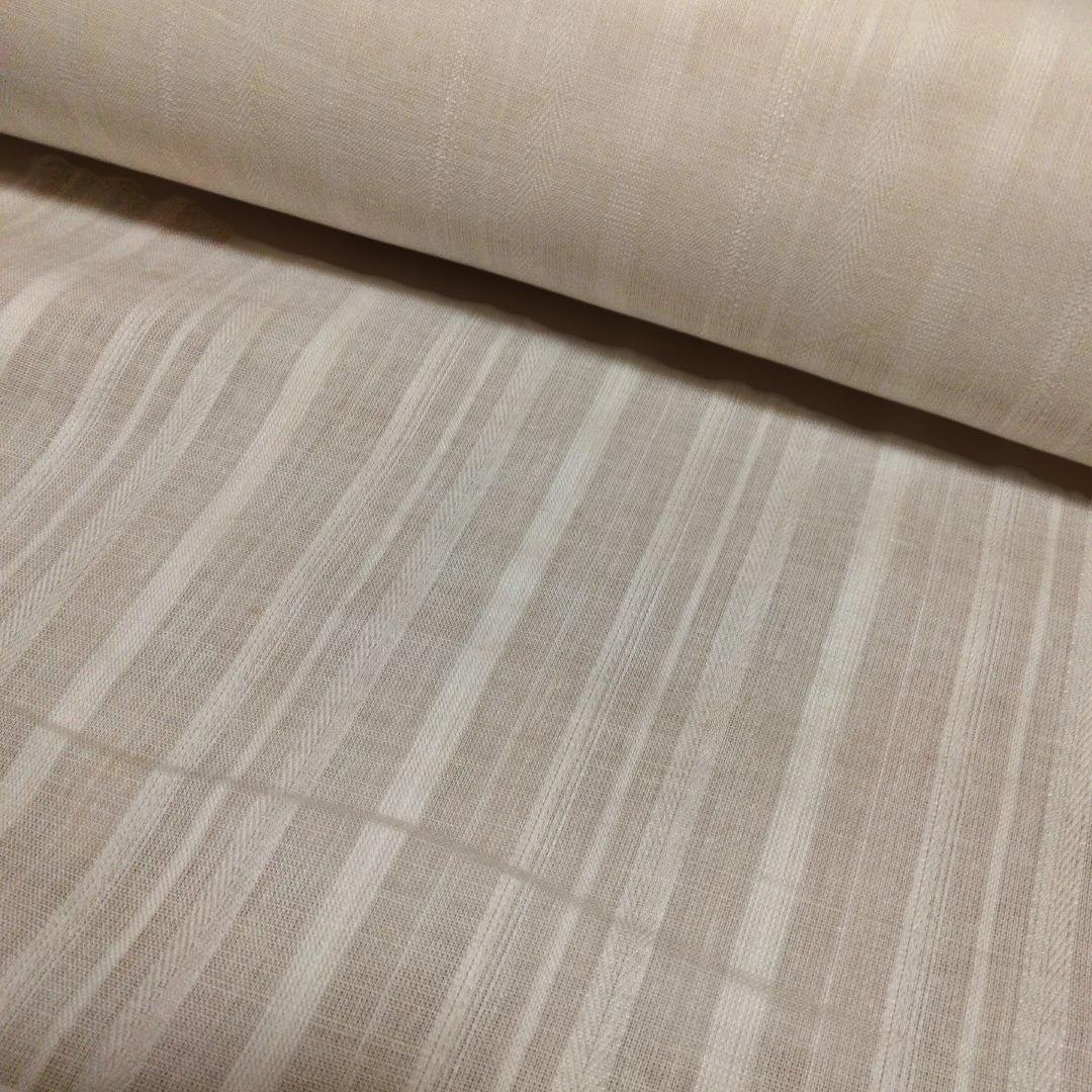 反物 綿麻襦袢 杉綾縞