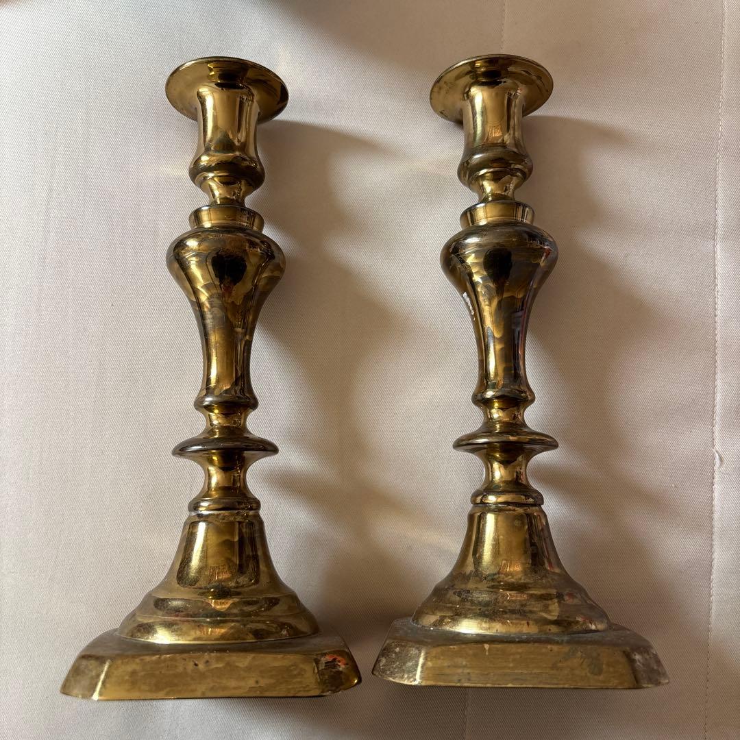 キャンドルホルダー　ヴィンテージ　真鍮