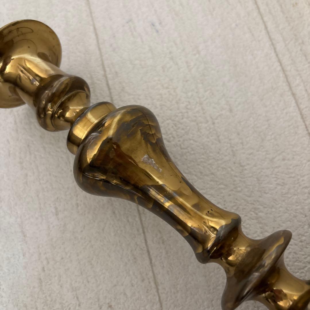 キャンドルホルダー　ヴィンテージ　真鍮