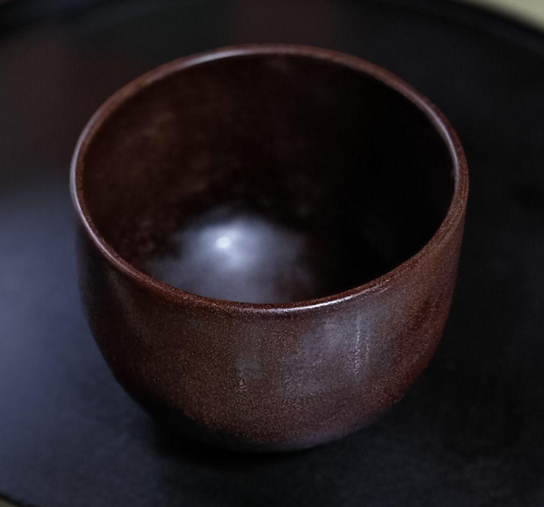 乾漆茶椀茶道具 京都の佐々木省庵作品 改名前　作品展来客用 茶椀個展価格30万