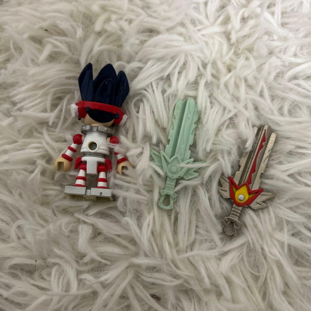 キーボッツ　ブレイブジーク&アレックスボッツ　封印城の秘密　箱説明書あり